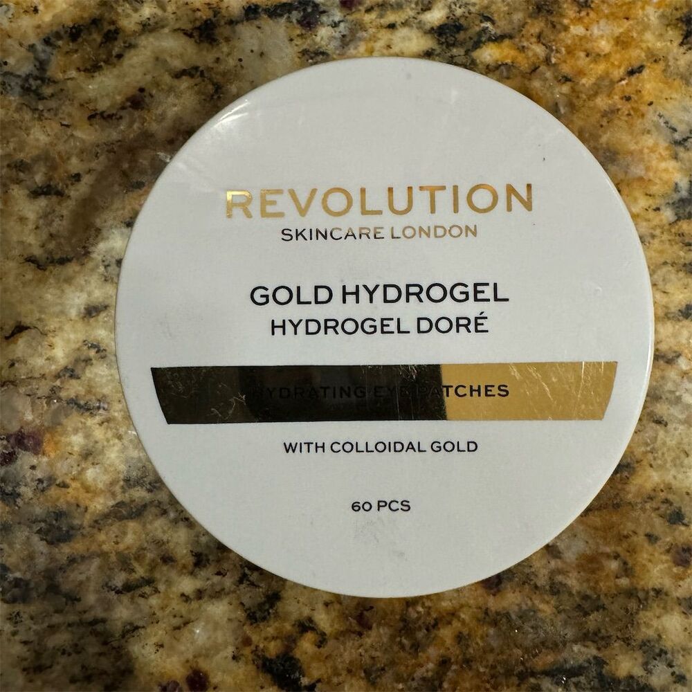 Revolution Skincare Gold Hydrogel Hydrating Eye Patches 60 Pieces‎ Unisex